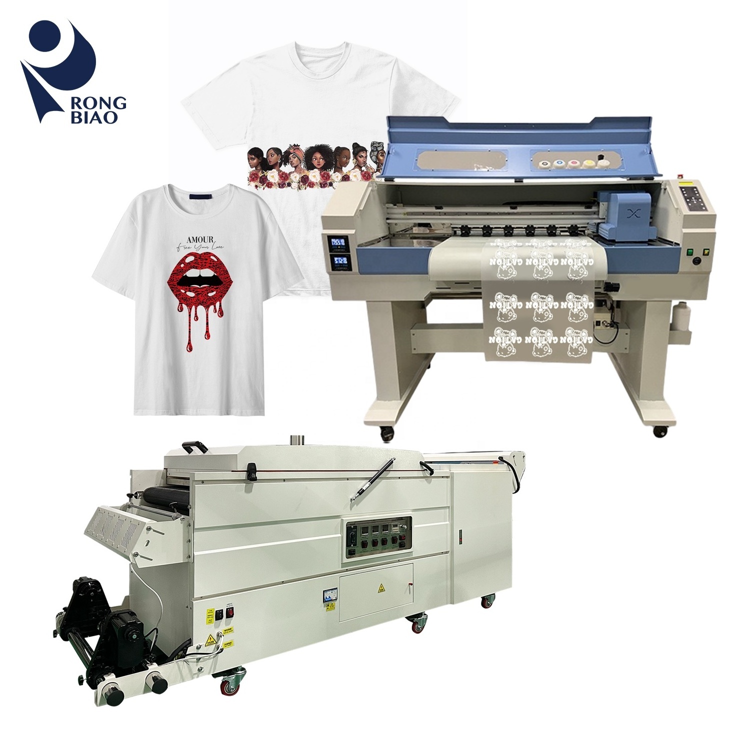 DTF Inkjet Printer Machine Heat Transfer T-shirt Printing 60cm PET Film Printing Machine