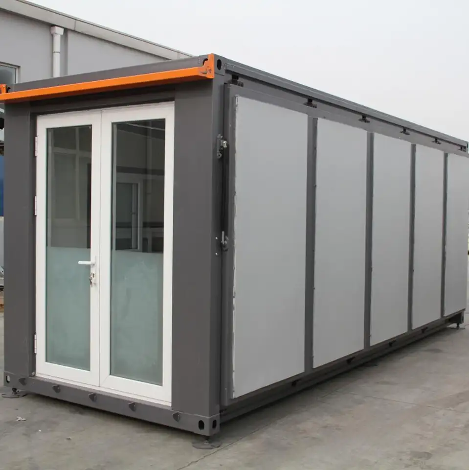 2023 Steel Structure Mobile Container House Outdoor Bathroom Pod Stainless Steel Outdoor Toilet House