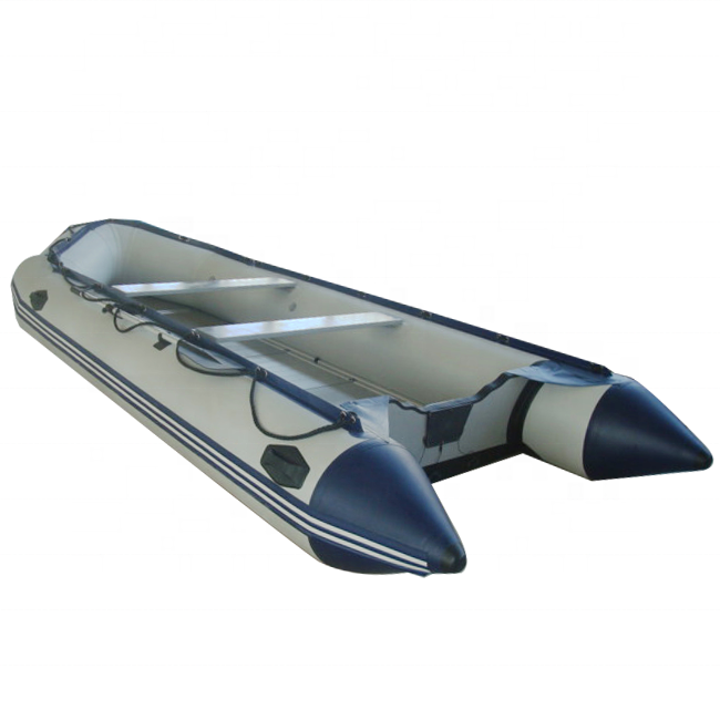 Factory inflatable boat with aluminum floor boat canoe aluminium dinghy coastal rowing