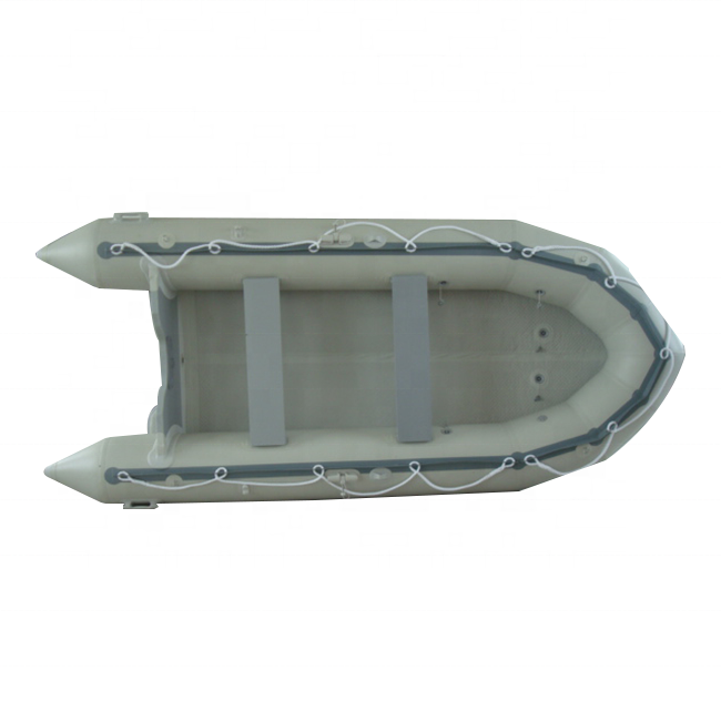 Factory direct sales hot welded polyethylene movile bench rowing boats with outboard