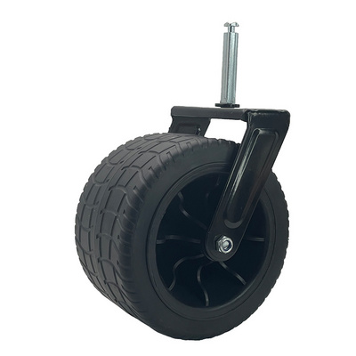 Polyurethane Foam Solid Beach Camping Trolley Spare Beach Trolley Cart PU Foam Wheel for Beach