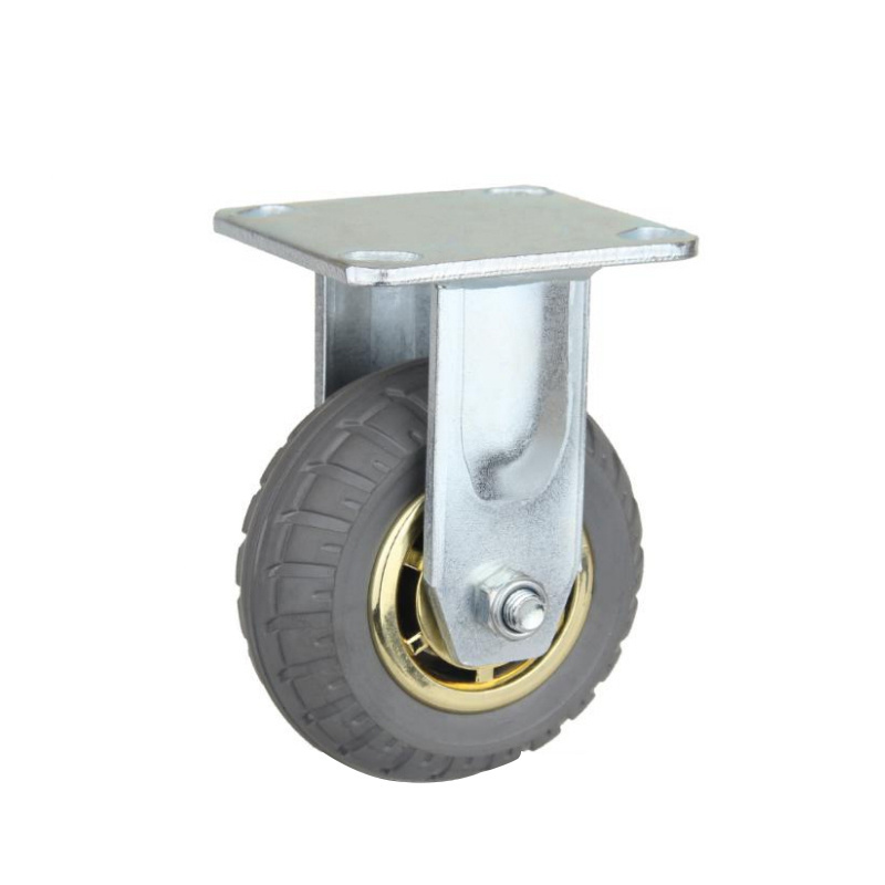 Heavy Duty Caters Wheels Rubber Wheel Swivel Caster 4/5/6/8 Inch Caster Wheel for Industrial Cart Trolley