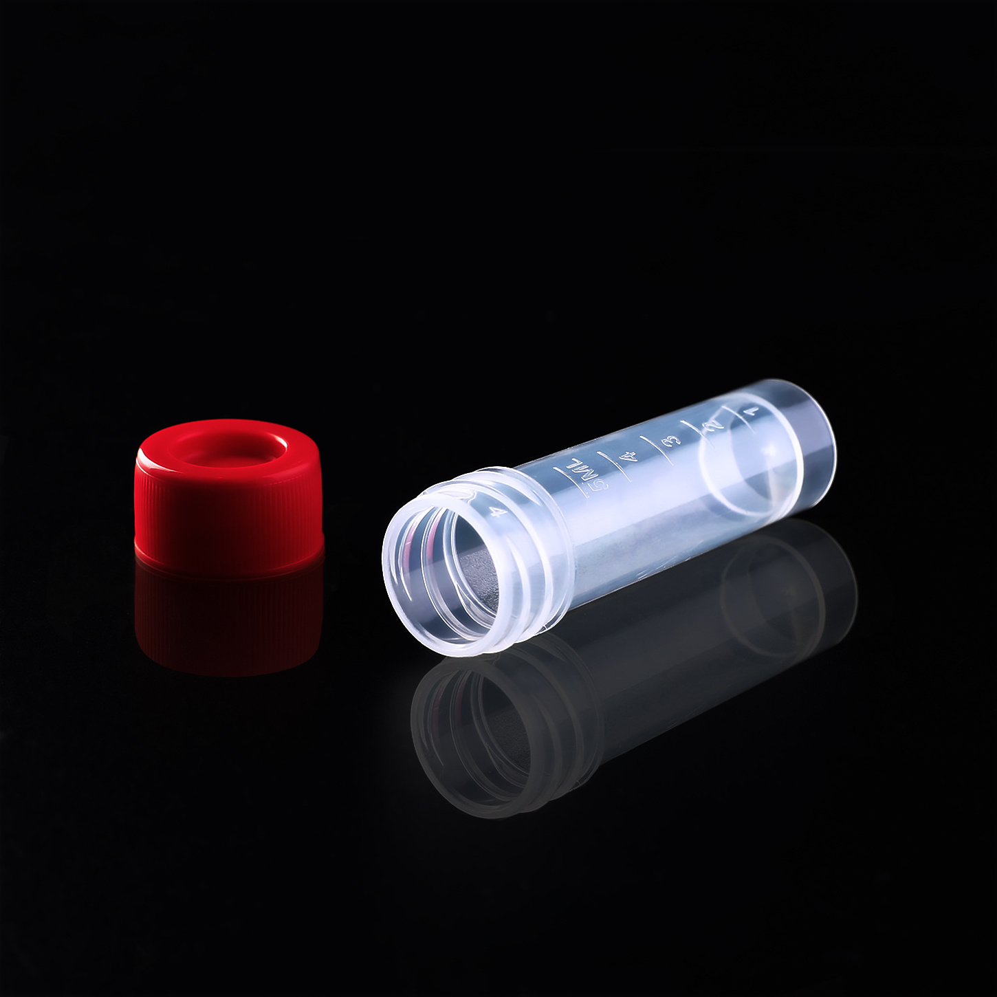 Saliva Collector 5ml Screw Funnel Disposable Sample Collection Saliva Virus Testing Kit Free Sample of Saliva Collectors