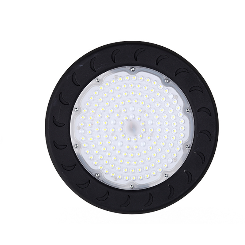 Aluminum  Industrial lighting Ufo led highbay light fixture for warehouse with 6500k high brightness brand leds