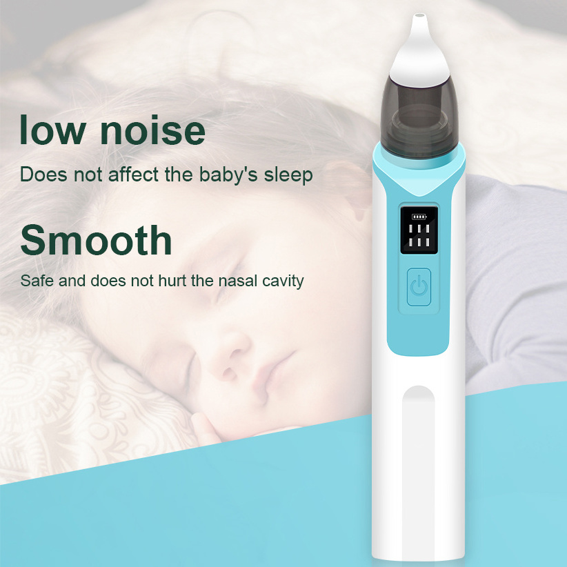 Waterproof Chargeable Electric Mucus Extractor Baby Vacuum Aspirateur Nasal Aspirator Suction Nose Cleaner for Babies Care