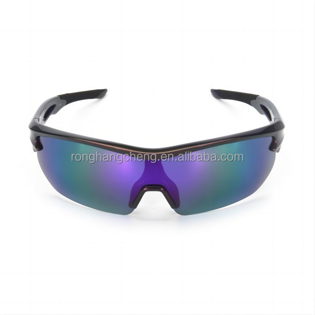 Men's High Quality Half Frame Cycling Sunglasses Anti-Wind and Sand Outdoor Sports Goggles for Mountain Biking