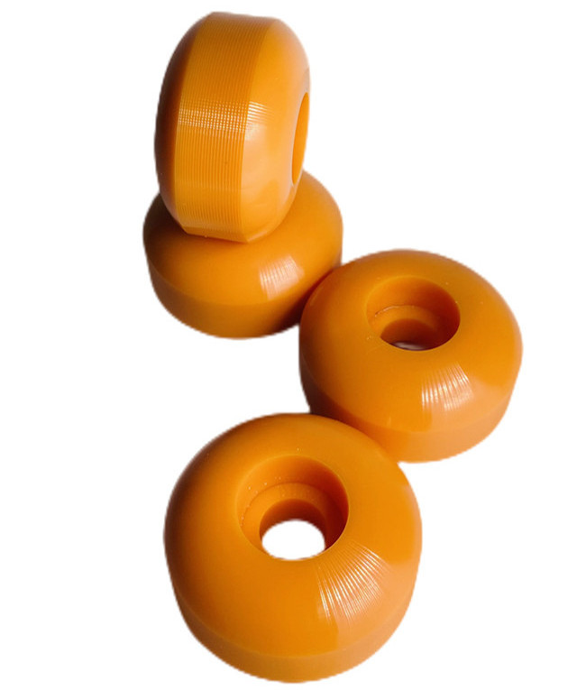 High-Performance Orange C Skateboard Wheels Custom Smooth & Comfortable for Electric Skateboarding Accessories