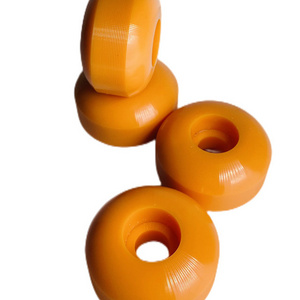 High-Performance Orange C Skateboard Wheels Custom Smooth & Comfortable for Electric Skateboarding Accessories