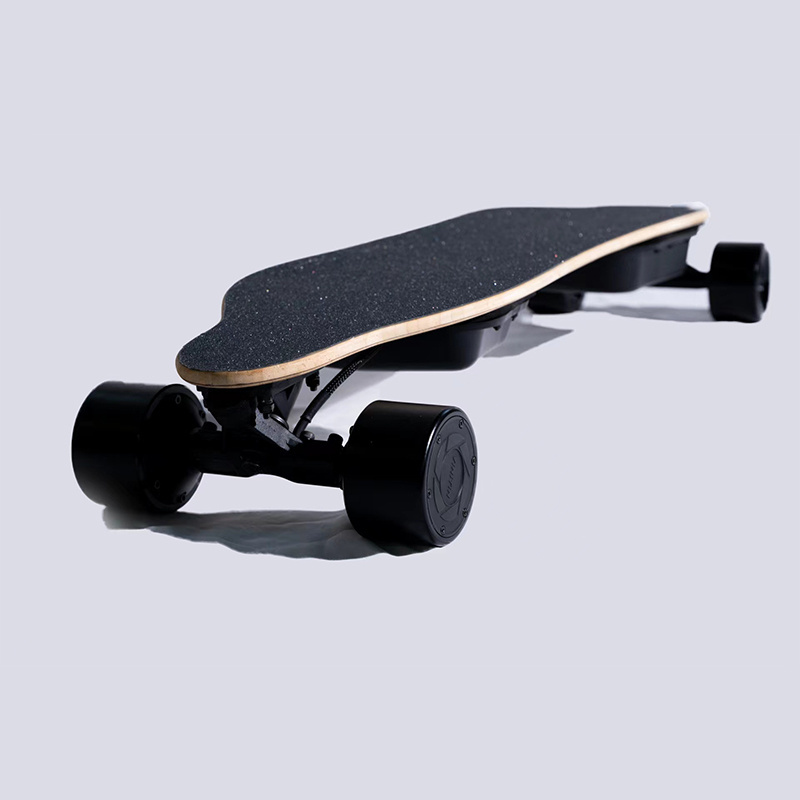 Unisex 504W*2 Long Board Black Dual Drive Electric Skateboard 36V Monopattino Customized Mobility Scooter with Cheap Price