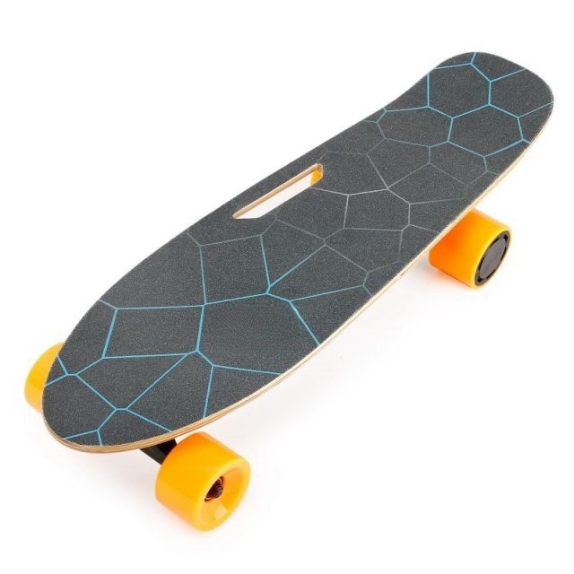 Free Shipping in US Warehouse Small 350W Max 10 MPH Electric Skateboard with 7 Layers Maple Remote Control Electronic Smart Type