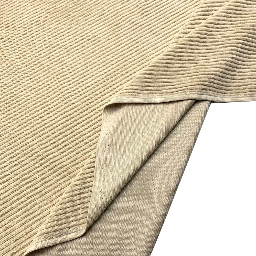 OEM ODM Soft Comfortable 100% Polyester 6 Wales Corduroy Fabric 290GSM Wholesale Corduroy Fabric for Garment