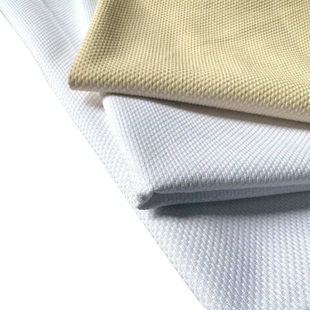 OEM ODM GRS Tear Resistant Jiu Jitsu Gi Kimono Fabric Pearl Weave 450GSM 100% Cotton Bleach White Judo Gi Fabric