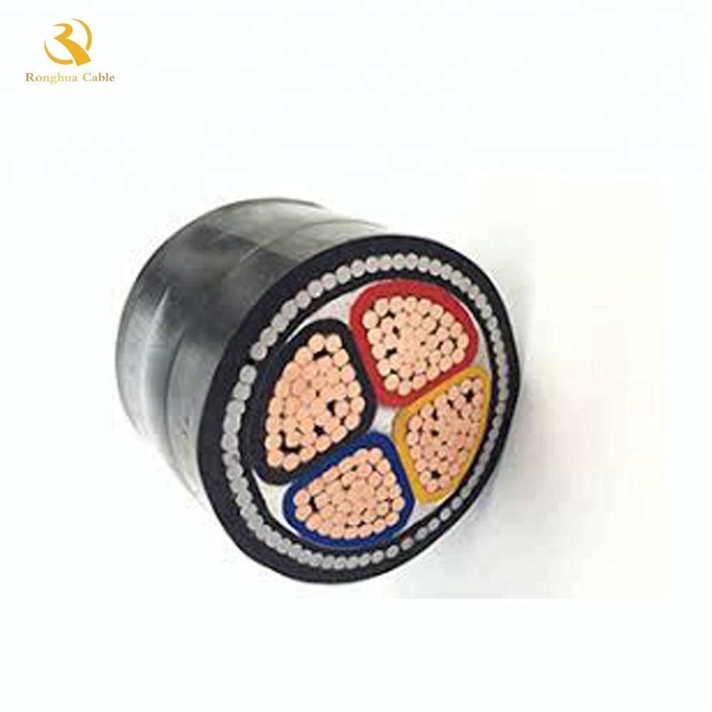 VV32 YJV32 4 conductors 5 conductors 240mm copper conductor Steel wire armored power cable