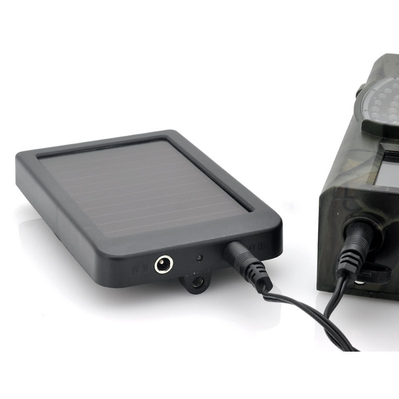 Solar Panel Supply Charger Battery for hunting camera HC700 HC801 HC-900 Trail Cameras