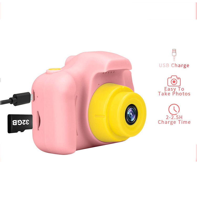 Kids Camera Children Digital Video Camera for Boy Girl Birthday Christmas Toy Gift 5MP HD 2