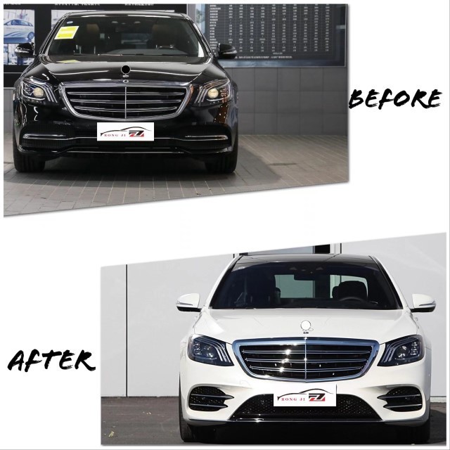 Hot Sales Body Kits For Mercedes Benz W222 Upgrading To S450 Style Car Front And Rear Bumper For S Class  For AMG For Maybach