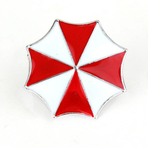 Umbrella Corporation Logo Brooches Resident Evil Pin