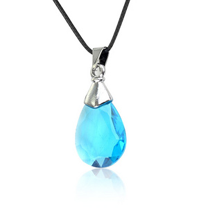 Anime Cosplay Sword Art Online Necklaces Yuuki Asuna Yui Heart Shape Pendant Necklace