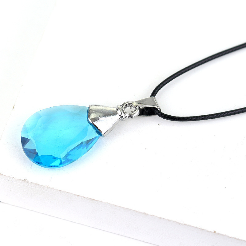 Anime Cosplay Sword Art Online Necklaces Yuuki Asuna Yui Heart Shape Pendant Necklace