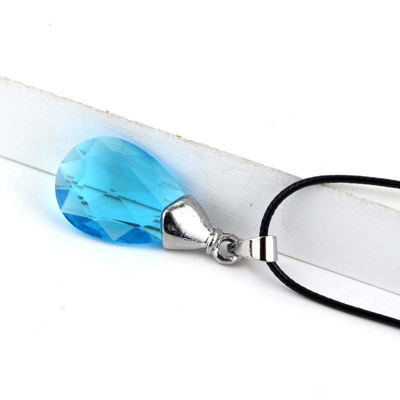 Anime Cosplay Sword Art Online Necklaces Yuuki Asuna Yui Heart Shape Pendant Necklace