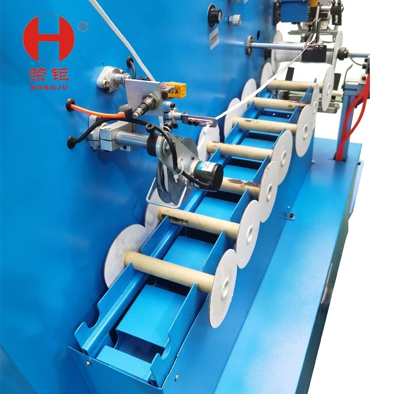 Heating wire cut off tape winding machine high work efficiency cord winding machine spooling pack winding machine