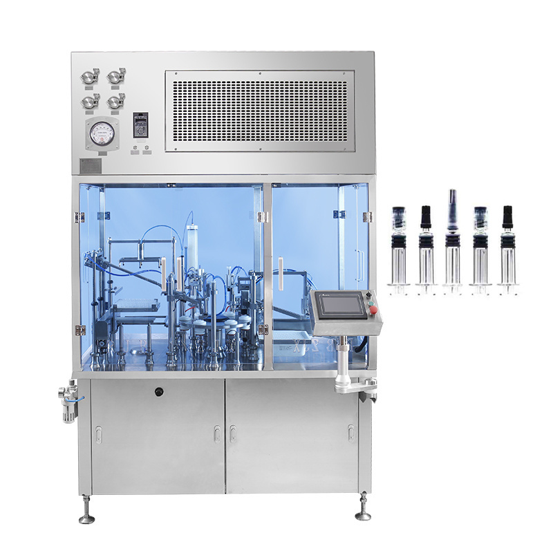 automatic glass syringe vacuum prefilled syringe filling machine