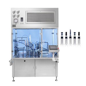 automatic glass syringe vacuum prefilled syringe filling machine