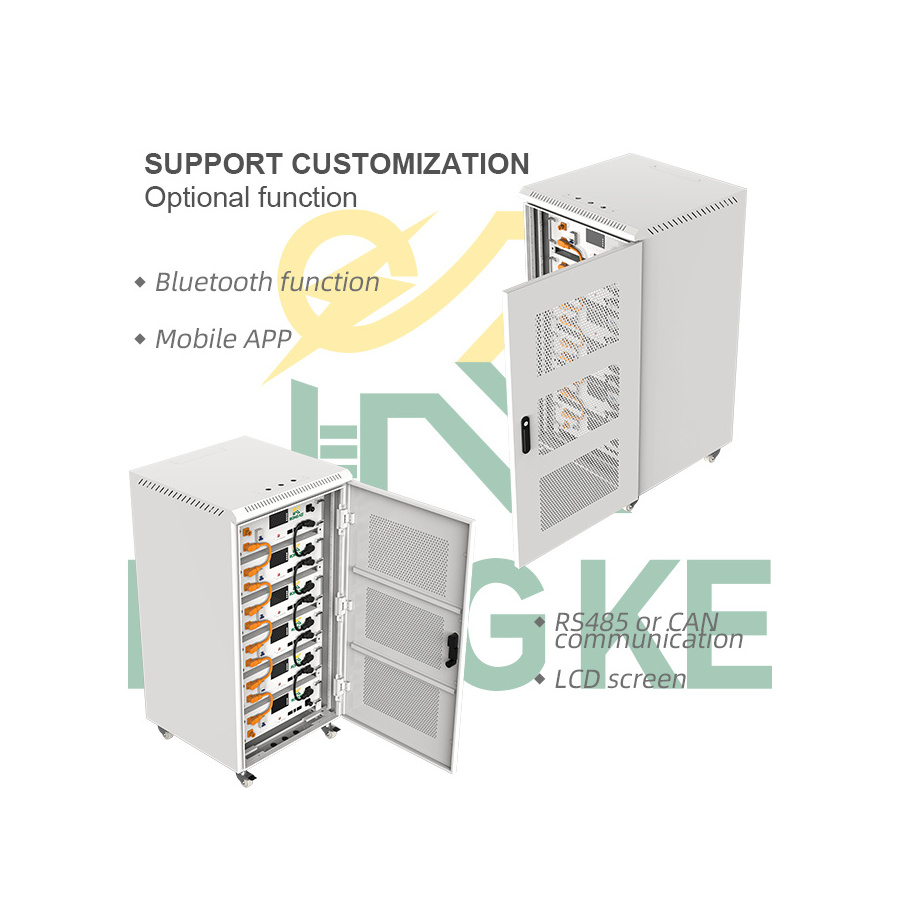 cabinet/rack-mount lithium ion energy battery lifepo4 battery solar battery 30 kwh 20kwh 15kwh 51.2v 48v