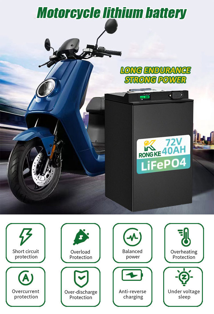 Bateria De Litio De 72 v Para Moto Electrica 40ah Motorbikes & Motorcycles & Scooters With Bluetooth GPS