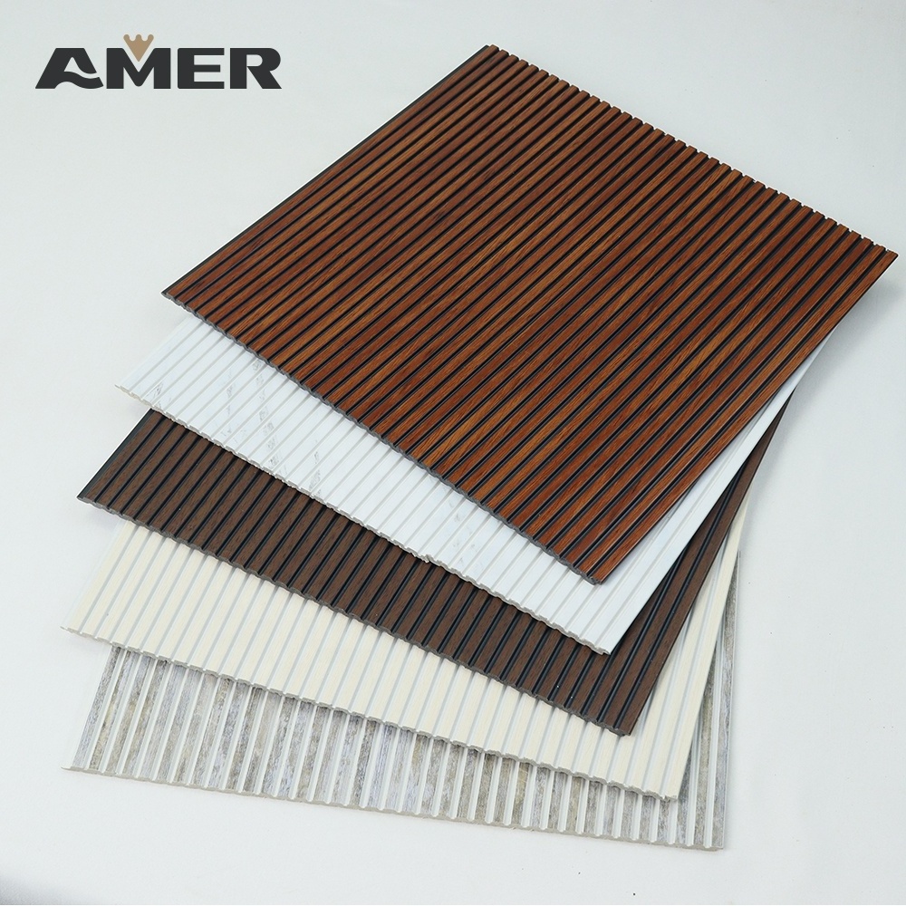 AMER Wholesale 3d wood wall panels charcoal decorative wall panels shiplap wall paneling