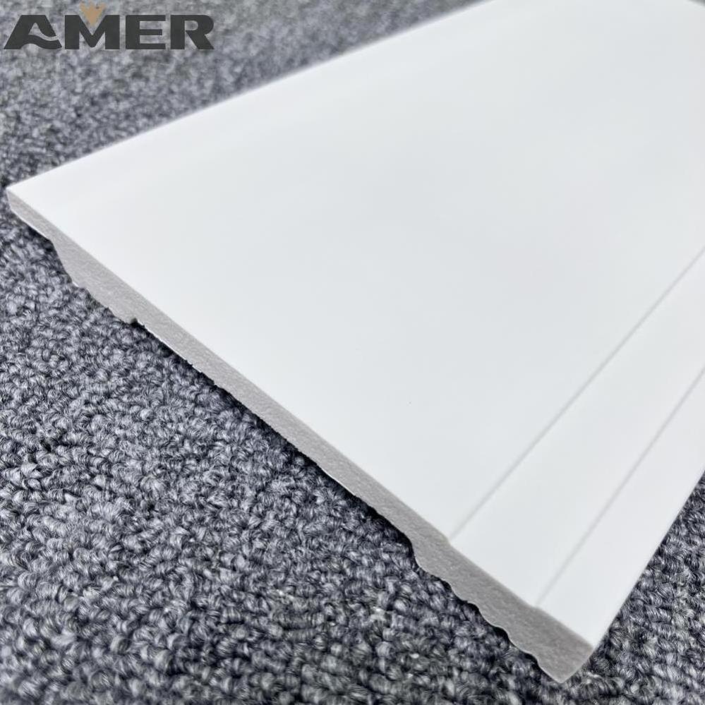 Rongke OEM factory wholesale self adhesive roof adhesive  recessed skirting board and corner bamboo adhesive  mold baseboard