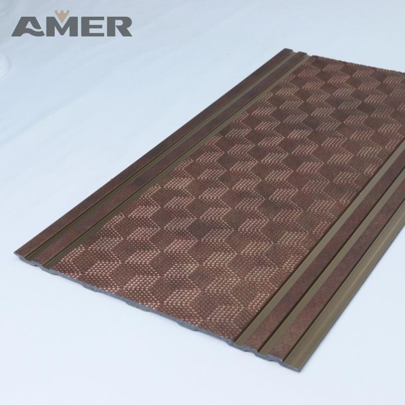 Amer factory accept OEM decor for 3d wall molding panels modern interior wall panel for beauty salon