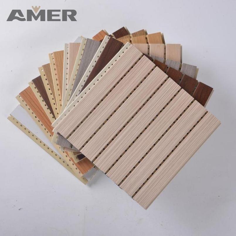 Amer wpc decorative noise cancelling 3d decoration stone china wholesale fabric acoustic wall panel