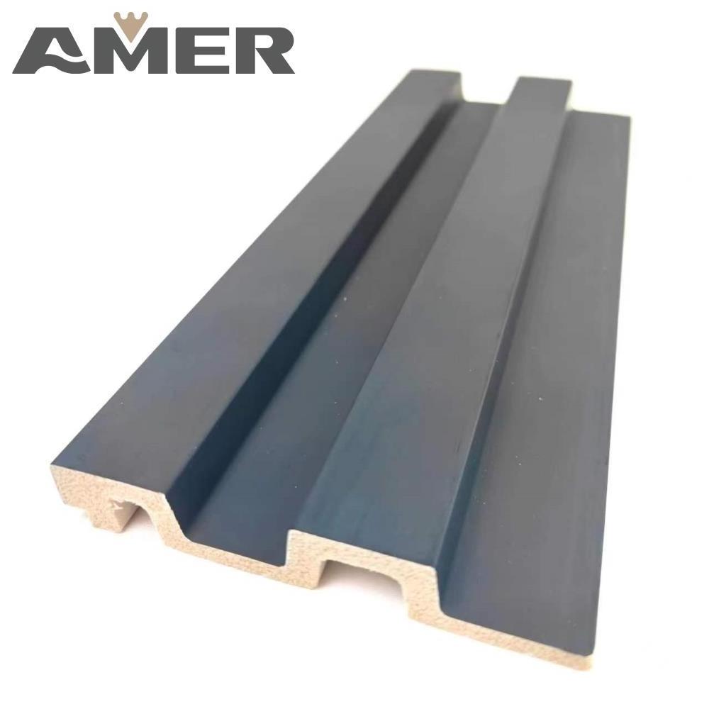 Amer Factory Price Oem  122mm PS Width Wall Panel boards Home Decoration Accent Wall Panel