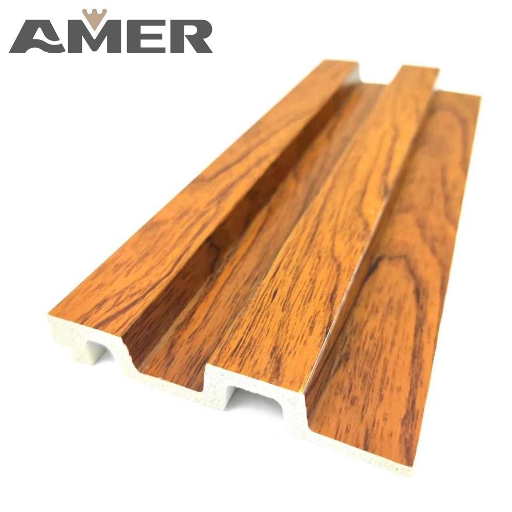 Amer Factory Price Oem  122mm PS Width Wall Panel boards Home Decoration Accent Wall Panel