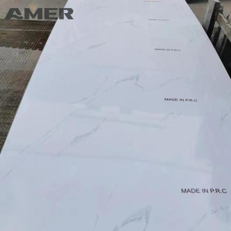 Rongke OEM Factory 1220*2440mm Modern Wall Panels Pvc Wall Panels Boards Uv Marble Plastic Sheet Pvc Wall Panel For Bathroom