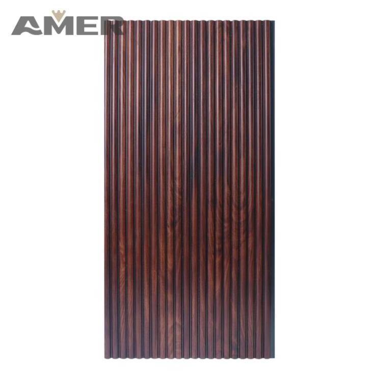 Amer factory price 30cm width wall decorative outdoor panel furniture indoor plastics wallpapers for living room