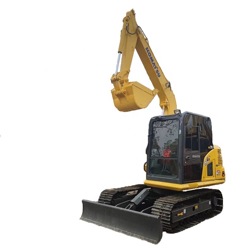 Komatsu 70 used excavator 7 ton high quality cheap price sale mini original paint used excavator