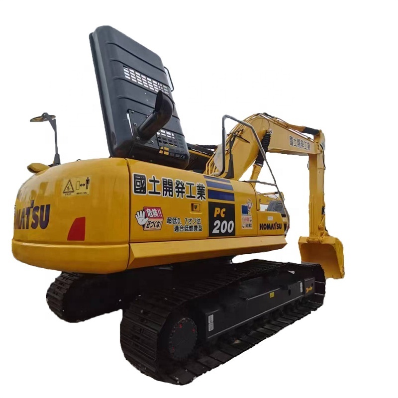 Komatsu 200 used excavator hydraulic crawler excavator sale 20 ton original paint 90% new used excavator