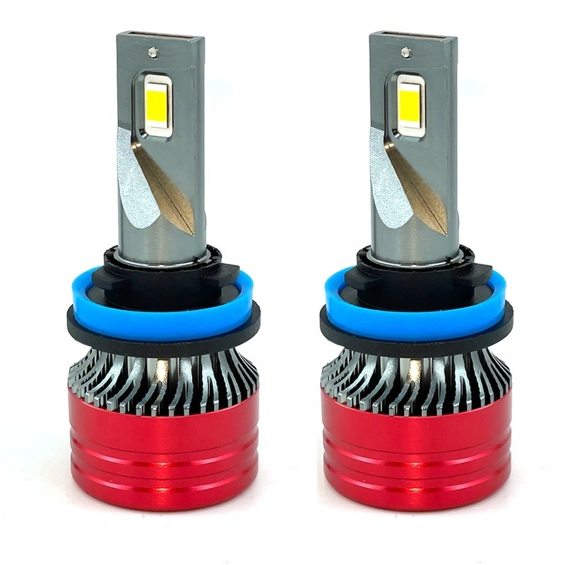 Auto car accessories V13 car led lights aluminum material 60watts 6000K h1 h4 h7 h11 car led headlight bulb High Quality