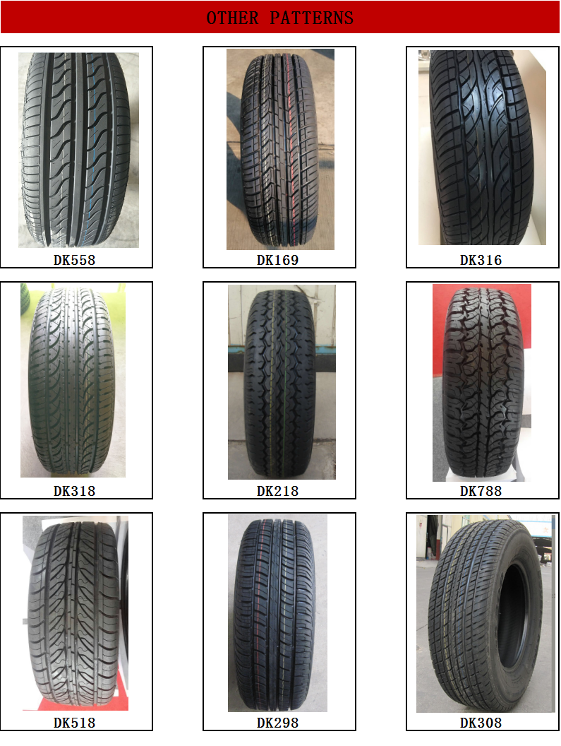 Radial passenger car tires suv HD828 245/75r16 haida tyre 31*10.5r15 235/60r18 /65r /r17 30*9.5r