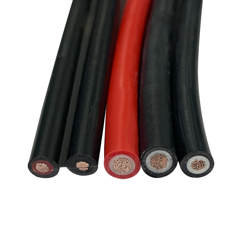 Photovoltaic DC cable  pv1-f solar pv cable 4  6 Square millimeters  dc cable xlpe power electric wire