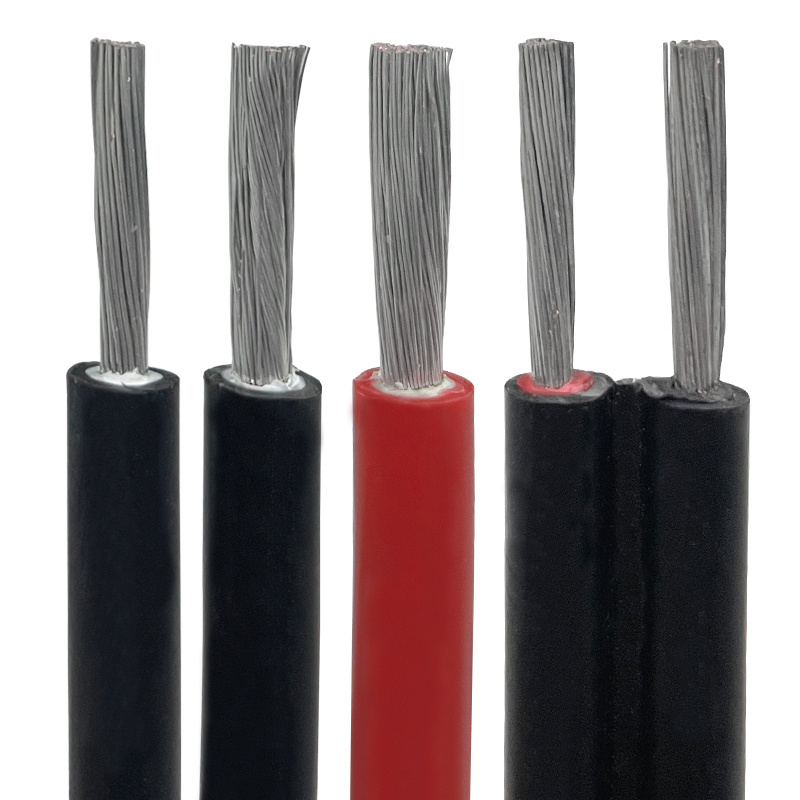 Photovoltaic DC cable  pv1-f solar pv cable 4  6 Square millimeters  dc cable xlpe power electric wire