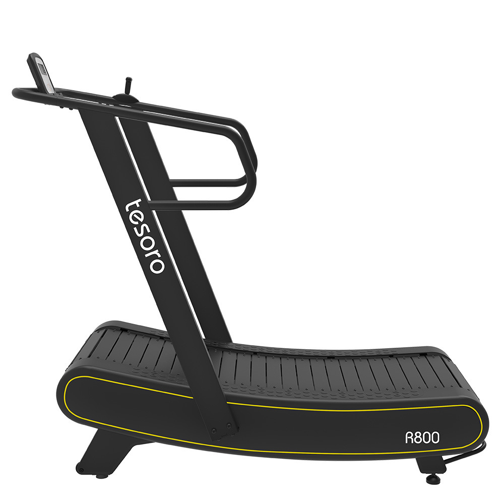 Non electric treadmill power fit trademill fitness air runner self generating sports gym machine R800 tesoro