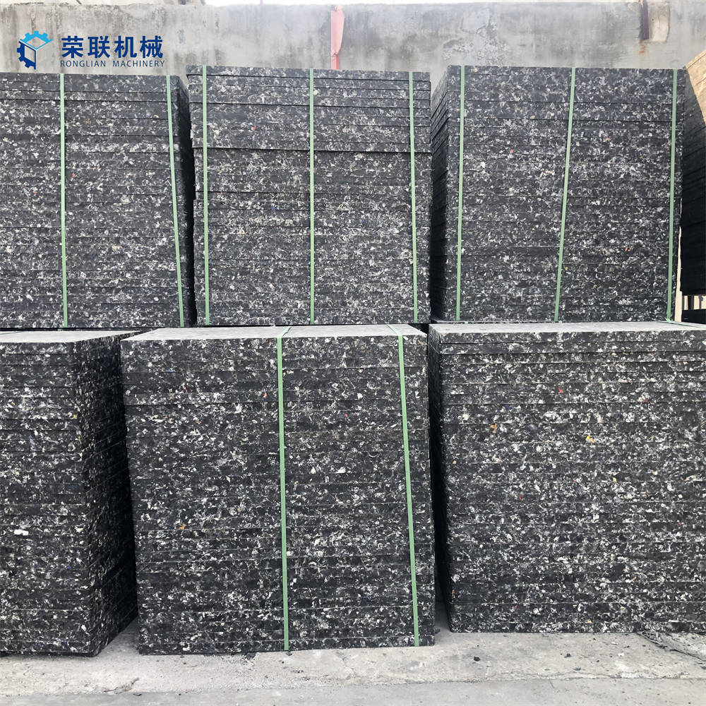 PVC plastic pallet red block palette GMT fiber glass standard block pallet for brick forming machine