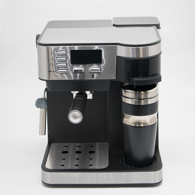 Best quality semi-automatic family coffee machine espresso maker with Milk Frother