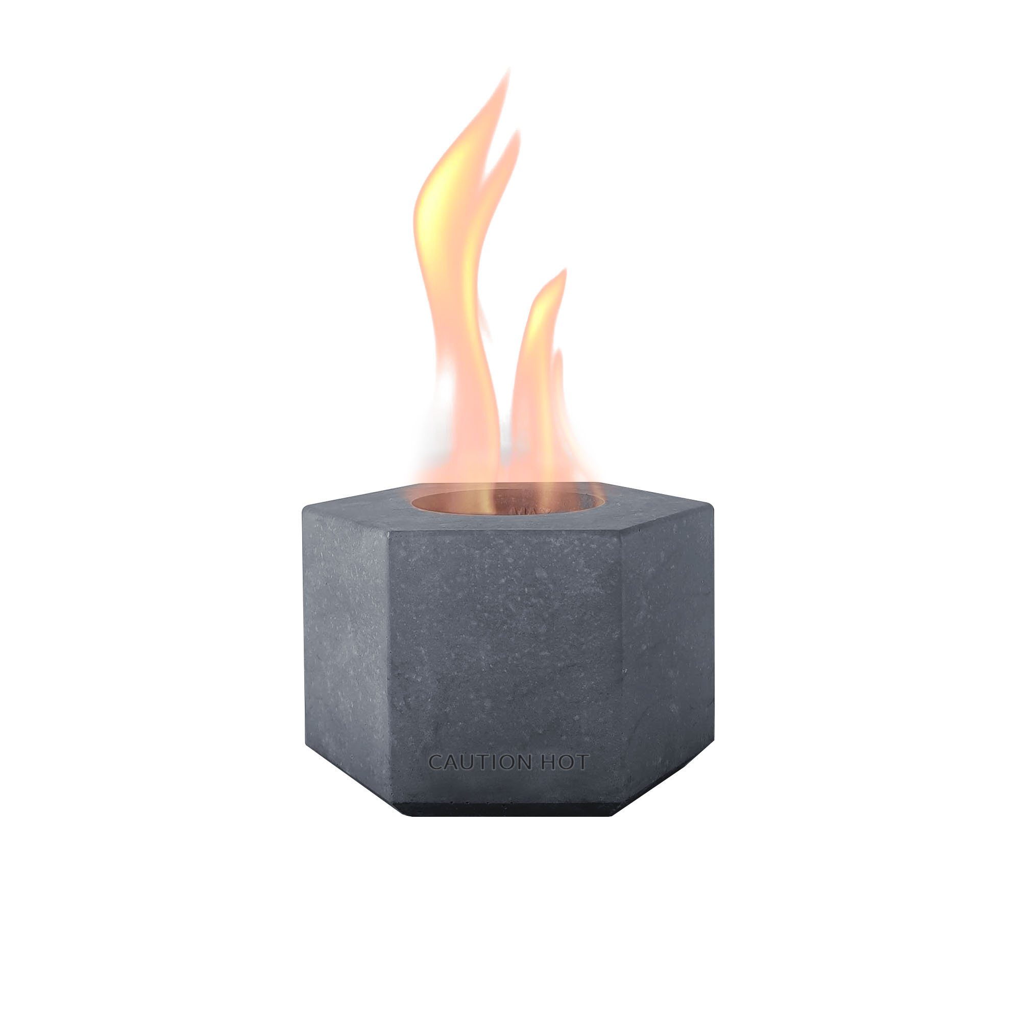 Special gift fire pit round alcohol modern high quality cement wholesale concrete firepit mini