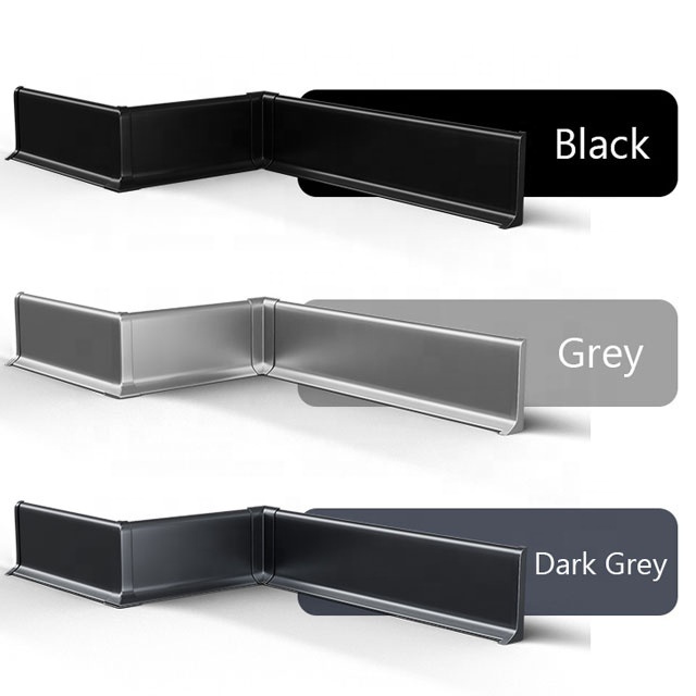 Aluminum Skirting Board shiplap wall paneling led skirting base board aluminum skirting led profile light led skirting