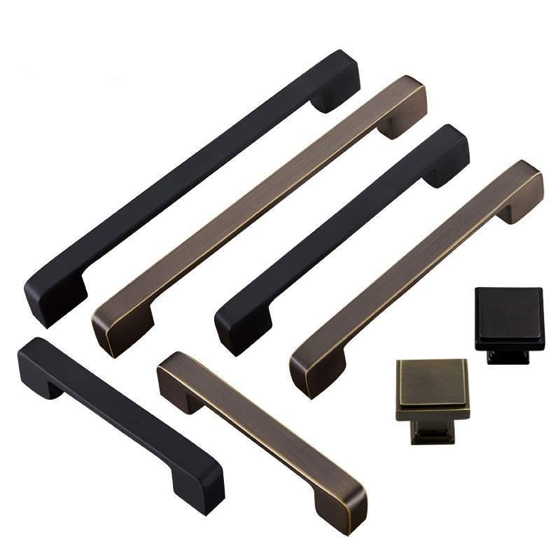 High quality brass long handles for cabinet wardrobe brass handles and pulls