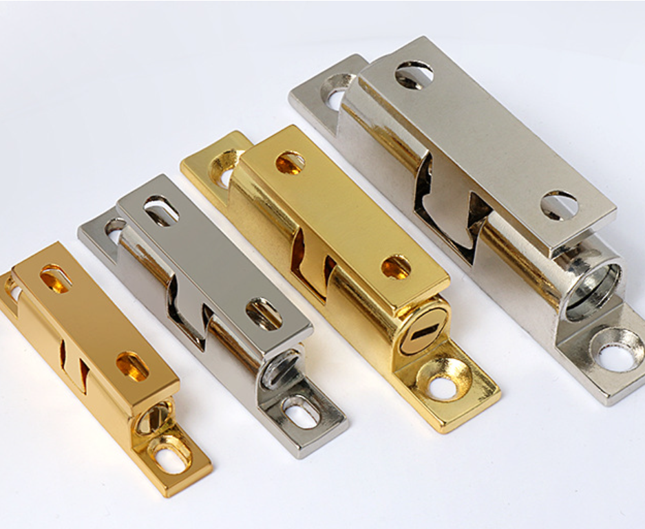 Customize Manufacturer Produce Furniture Kitchen Cabinet Door Ball Catch Dual Ball Tension Roller Catch Latch